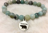 "Mama Bear" Bracelet - Multiple gemstone options!