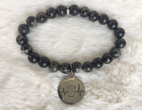"Coffee is Life" Bracelet - Multiple gemstone options!