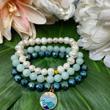 “Waves on the Ocean” Bracelet set
