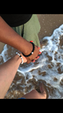 "Even When We're Apart" Couples Matching Bracelet Set