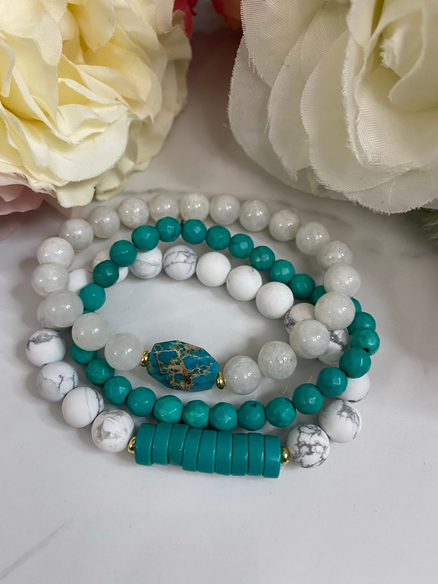 Nava Bracelet three piece stacking set